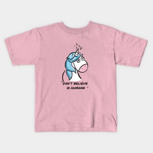 Funny unicorn Kids T-Shirt